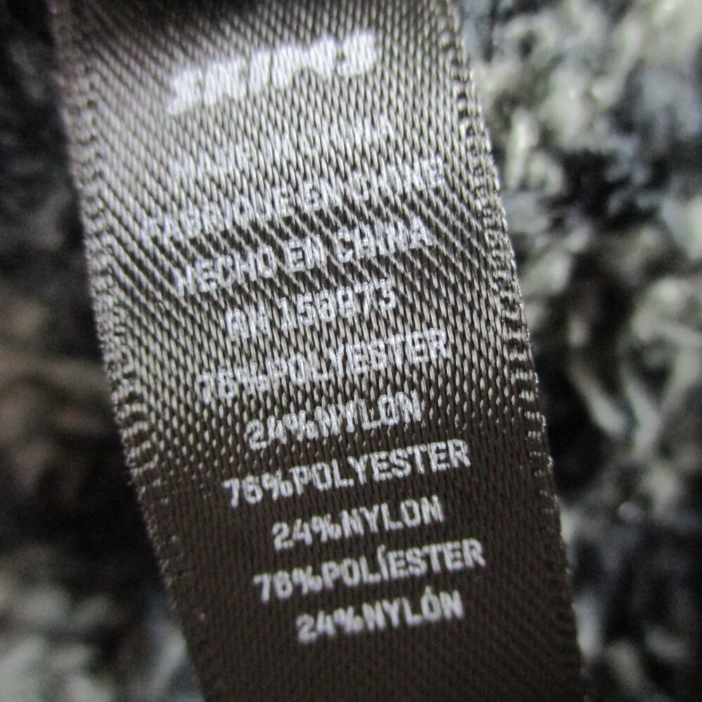 SKIMS Cozy Houndstooth Sweater Unisex Small Onyx Soft Fuzzy Lounge Comfort NWOT - Picture 5 of 9